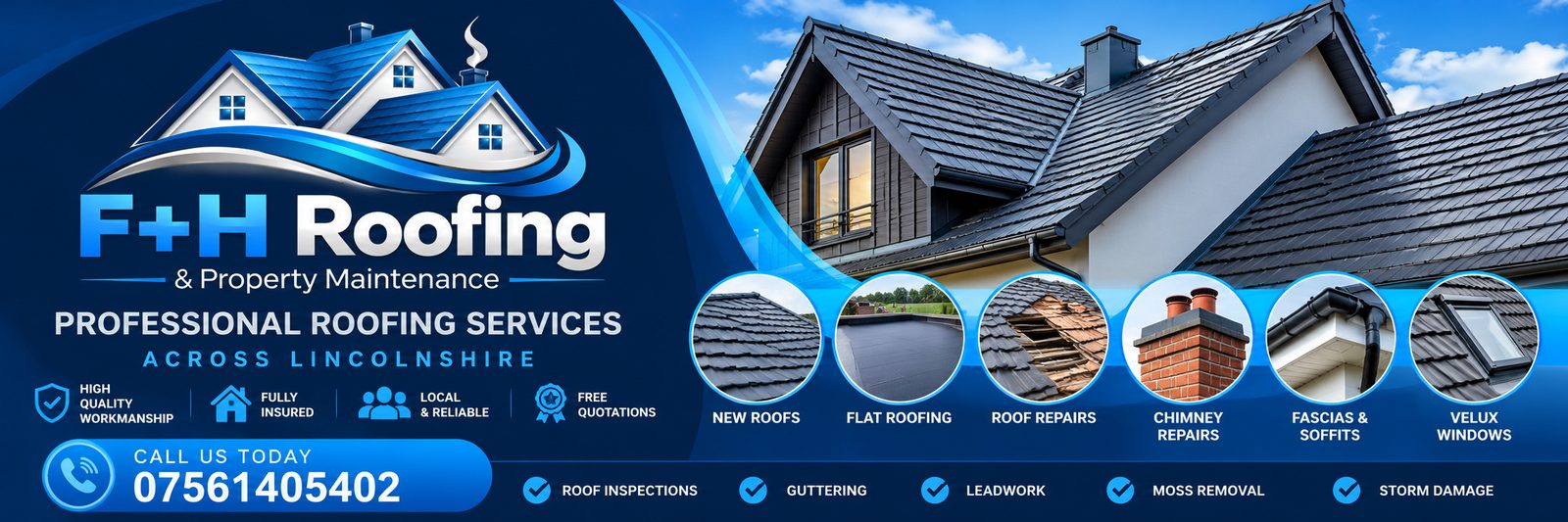 Dry Verge Systems in Mablethorpe by F H Roofing Lincolnshire