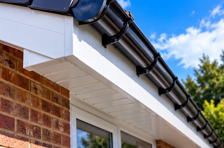 Upvc soffits illustration near Boston