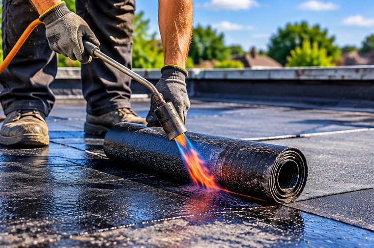 Extension Flat Roof Repairs illustration