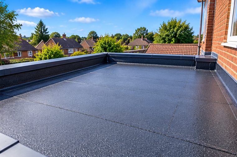 Flat Roof Waterproofing illustration