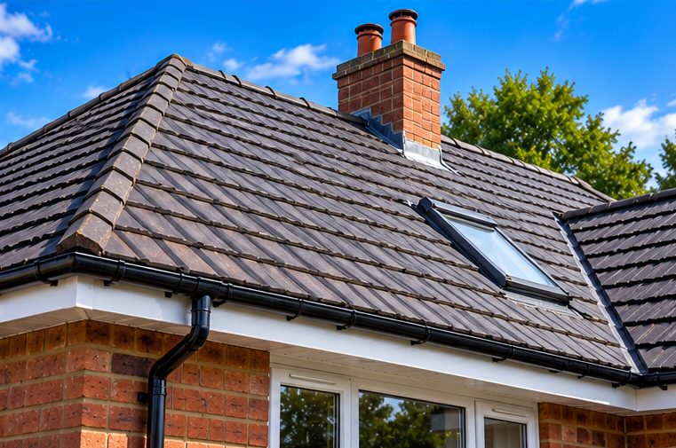 Roof moss removal illustration near Holbeach